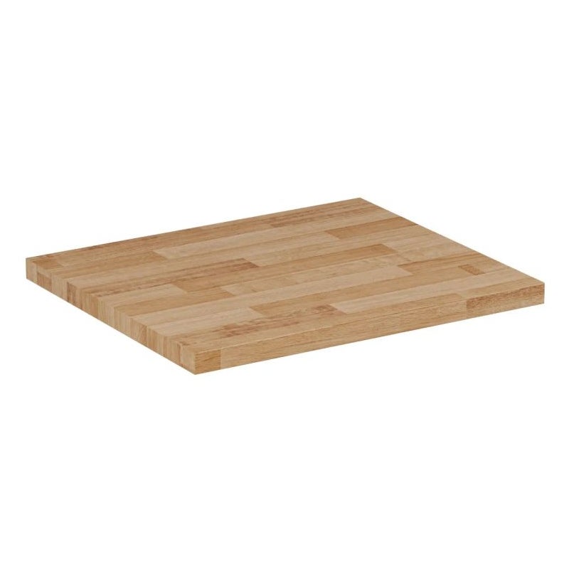 Blat łazienkowy dębowy 50 cm dąb klejonka