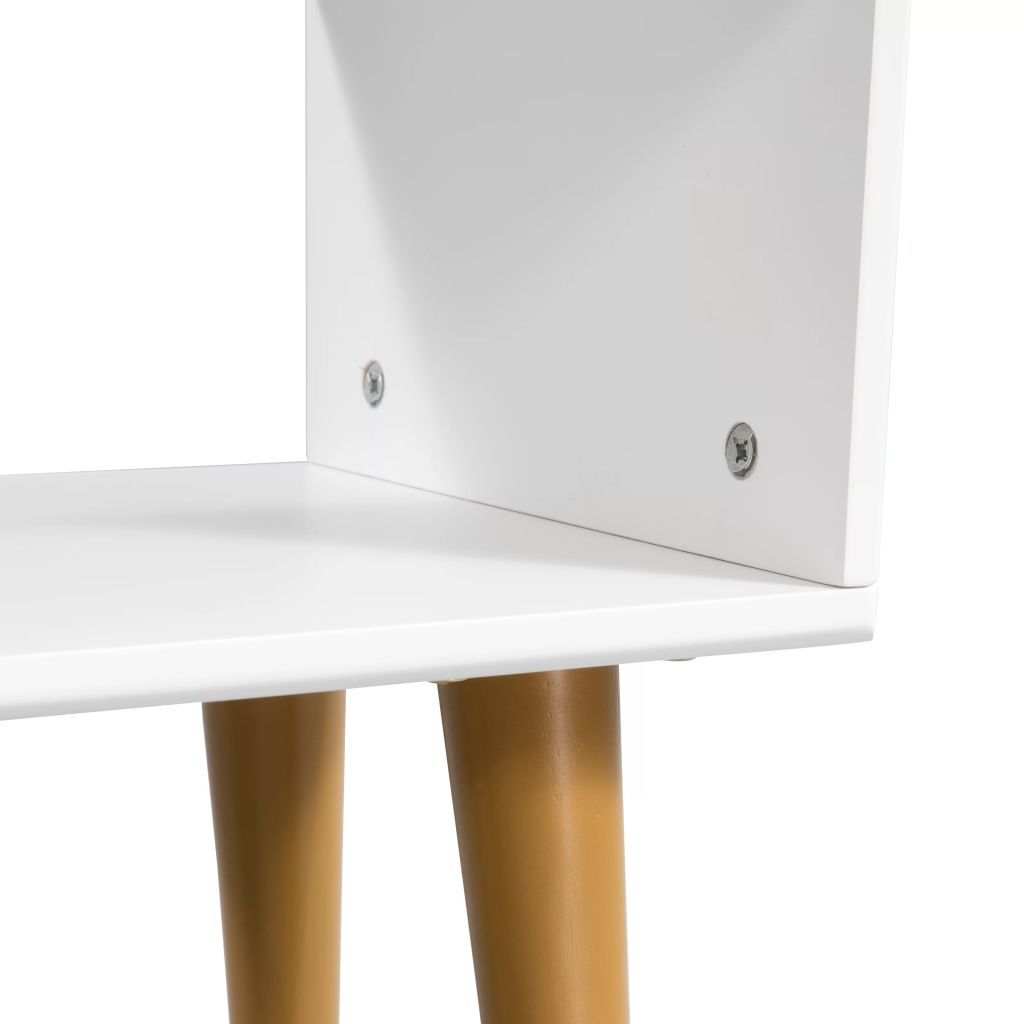 Table de nuit chevet commode armoire meuble chambre 40 x 30 x 45 cm bois d'acacia massif 1402081 - 6