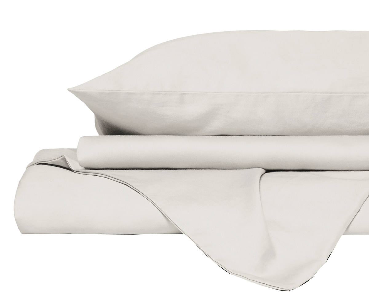 Housse de couette Elegant, 2 places, made in Italy, blanc | Leroy Merlin