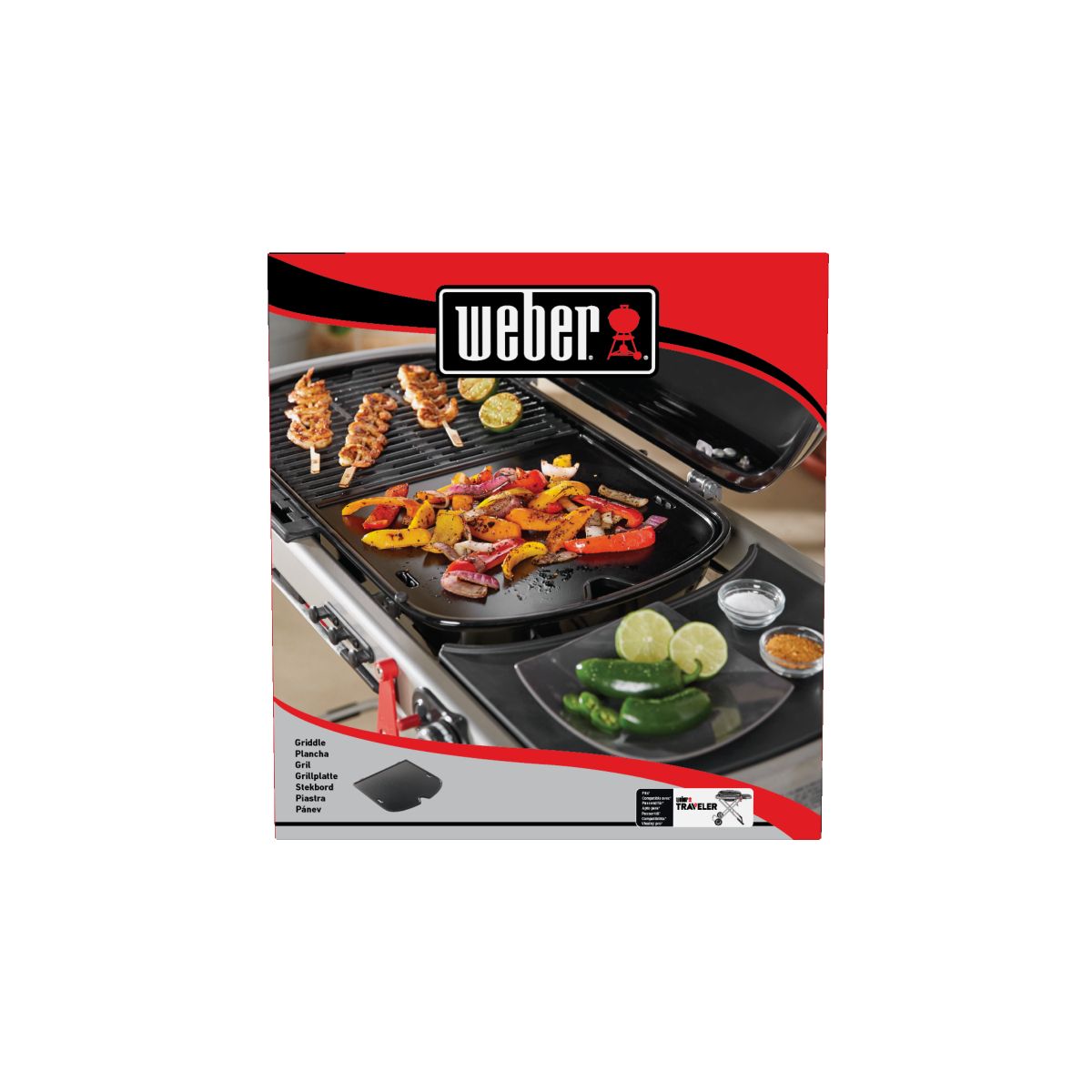 Plancha traveler, Weber - 6