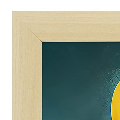 Nacnic Set De 3 Posters Presente Al Estilo De T Burton Ilustraciones De Profesiones Y Oficios Inspiradas A4 Marcos Madera Clara - 3