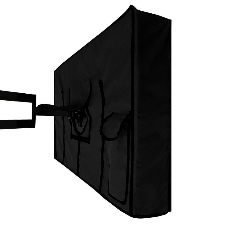 Housse de protection pour TV d'extérieur,télévisions de terrasse et jardin,Noir ,22 -24pouc - 3