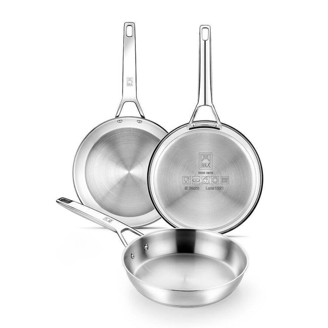 Casseruola In Alluminio Antiaderente Per Induzione Con Un Manico Diam 16cm 48541