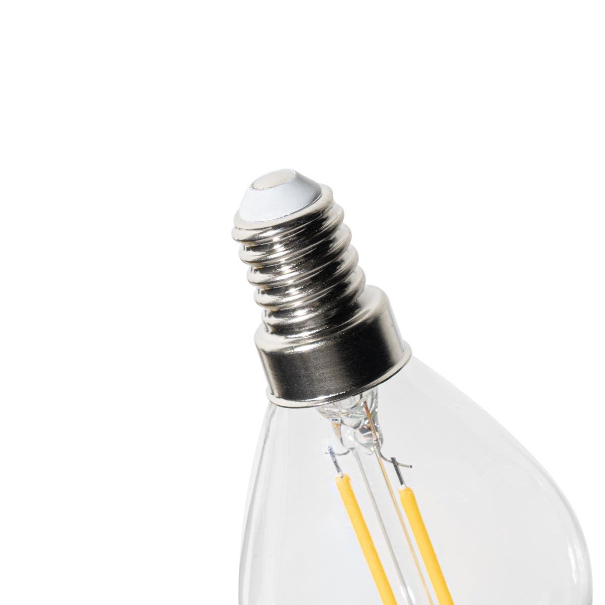 Ampoule LED E14 à intensité variable P45 Verre clair 3W 250 lm 3000K - 2