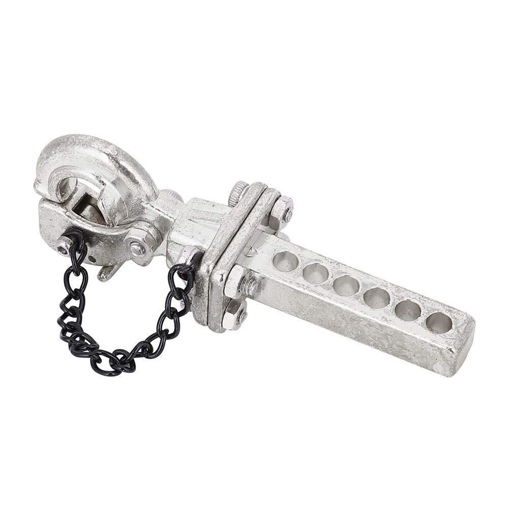 Vbestlife Metallkupplung Anhänger Haken Schnalle Simulation Metall Anhängerkupplung Ersatzteile Passend für Scx10 90046 1/10 RC Crawler Vbestlife Metallkupplung Anhänger Haken Schnalle Simulation Metall Anhängerkupplung Ersatzteile Passend für Scx10 90046 1/10 RC Crawler