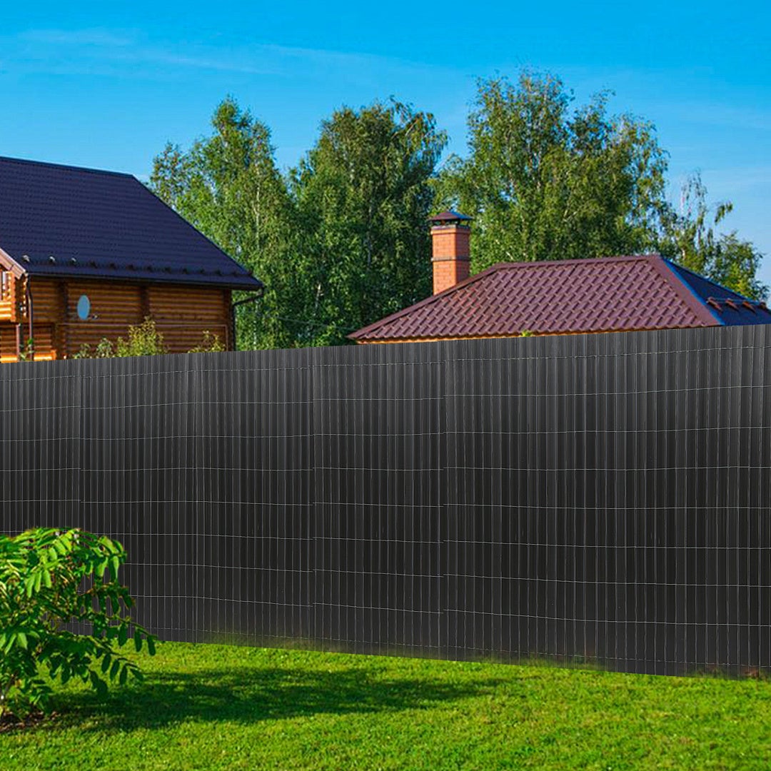 Osłona PVC 160x500 cm, odporna na pogodę, szary