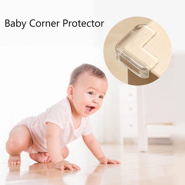 Protezioni angolari per bambini, striscia di protezione dei bordi a prova di bambino con adesivo pre-nastro per la sicurezza dei mobili, tavoli e armadi per bambini Protezioni angolari per bambini, striscia di protezione dei bordi a prova di bambino con adesivo pre-nastro per la sicurezza dei mobili, tavoli e armadi per bambini