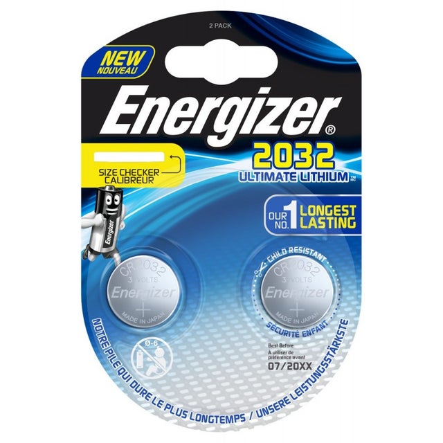 Pile bouton lithium cr2032 3v philips ( 5pcs