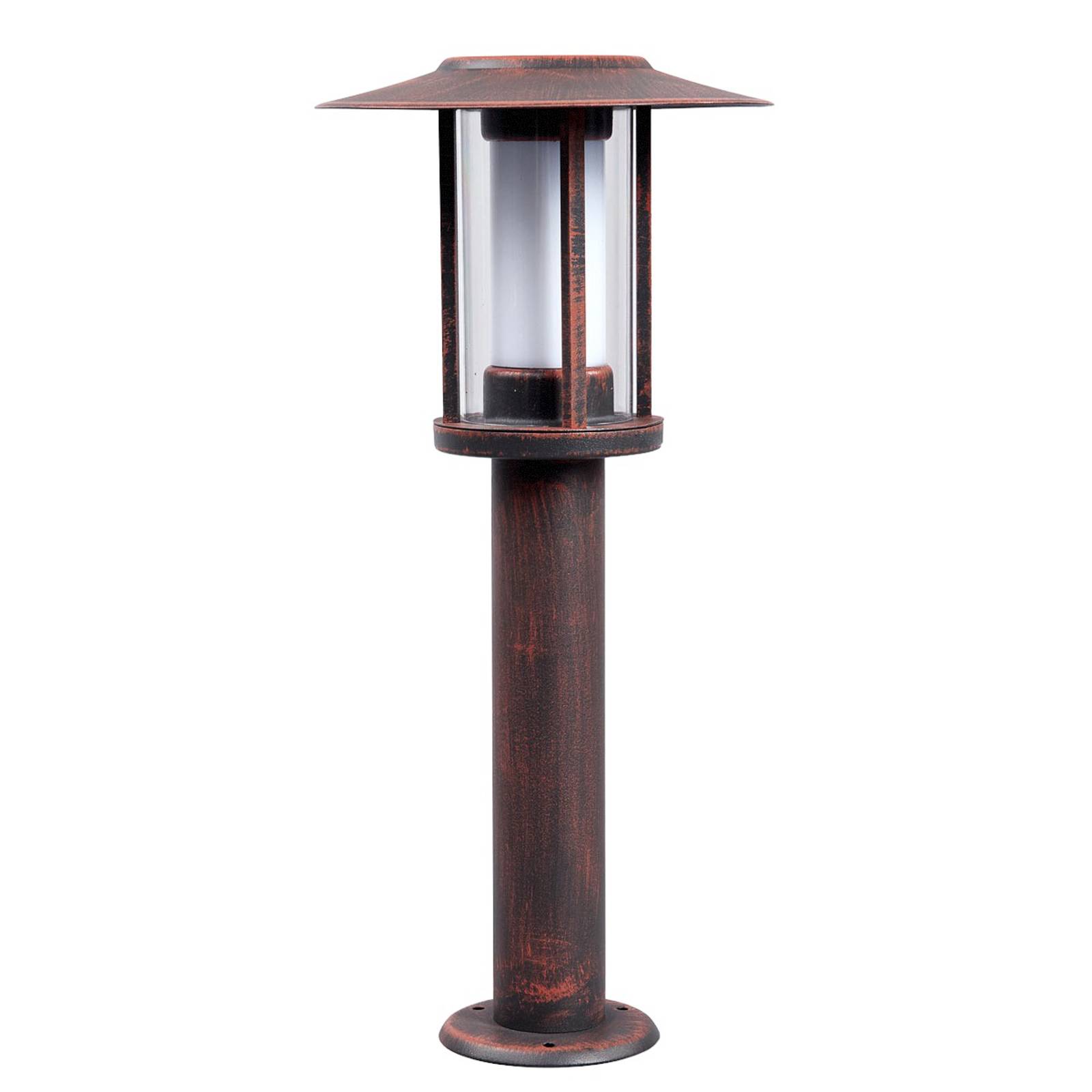 Lindby Noemi Lampione Da Giardino LED-ready – Palo In Acciaio Inox Grigio 80 Cm, IP44, Attacco E27, Dimmerabile, Moderno - 5