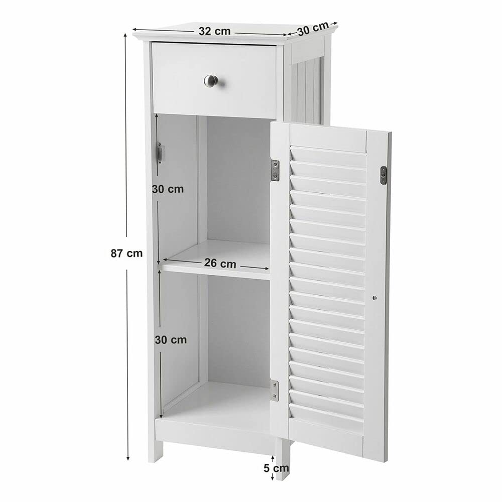 Meuble de salle de bain - Vasagle - BBC43WT - 6