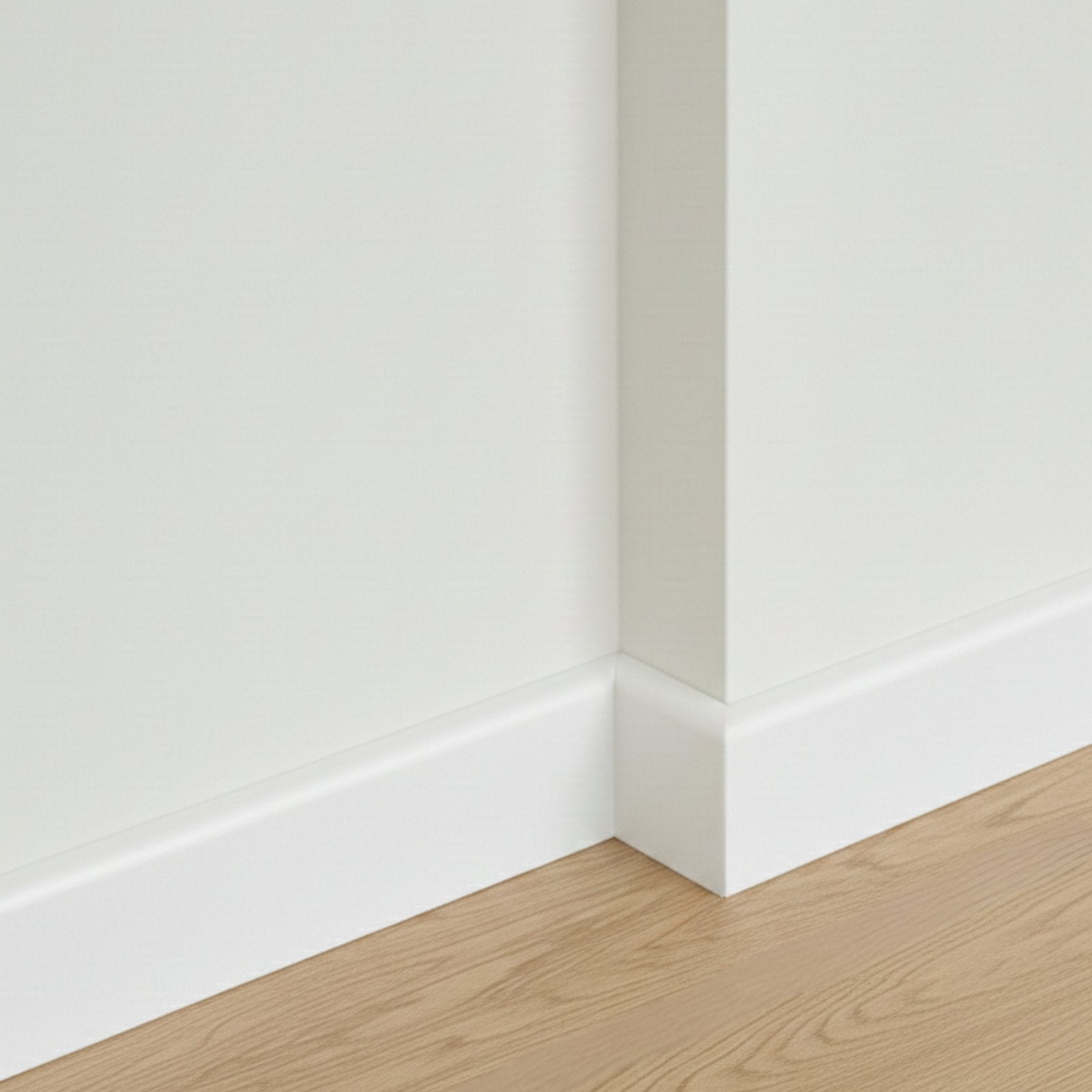 Pack de 10 Rodapiés PVC Blanco 2400x80 mm | ISOVEX - 2