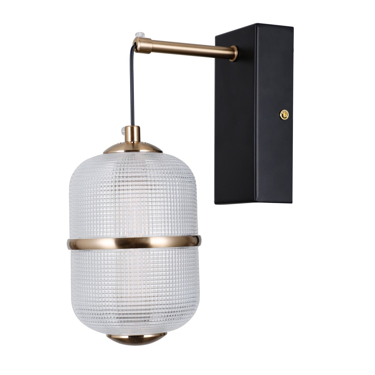 Kinkiet ALANI LED 6W Ciepła biel 588lm czarny matowy wym: 24x10x18 cm IP20 Italux