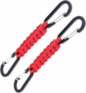 11 Pièces Mousquetons Double S En Alliage – 3 Tailles, Robustes Et Légers, Pour Camping, Pêche, Randonnée Et Voyage