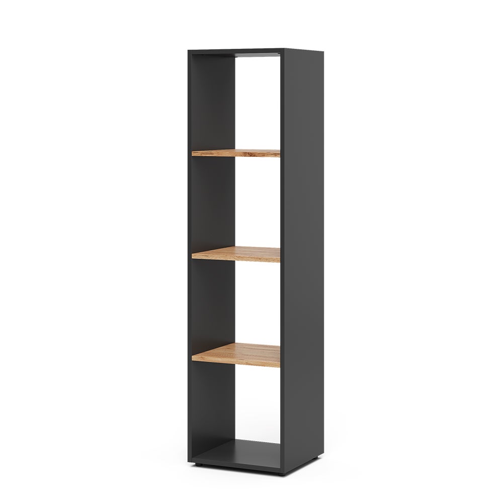 Vicco Room Divider Ludus, Antracyt/złoty dąb, 36.8 x 144.9 cm