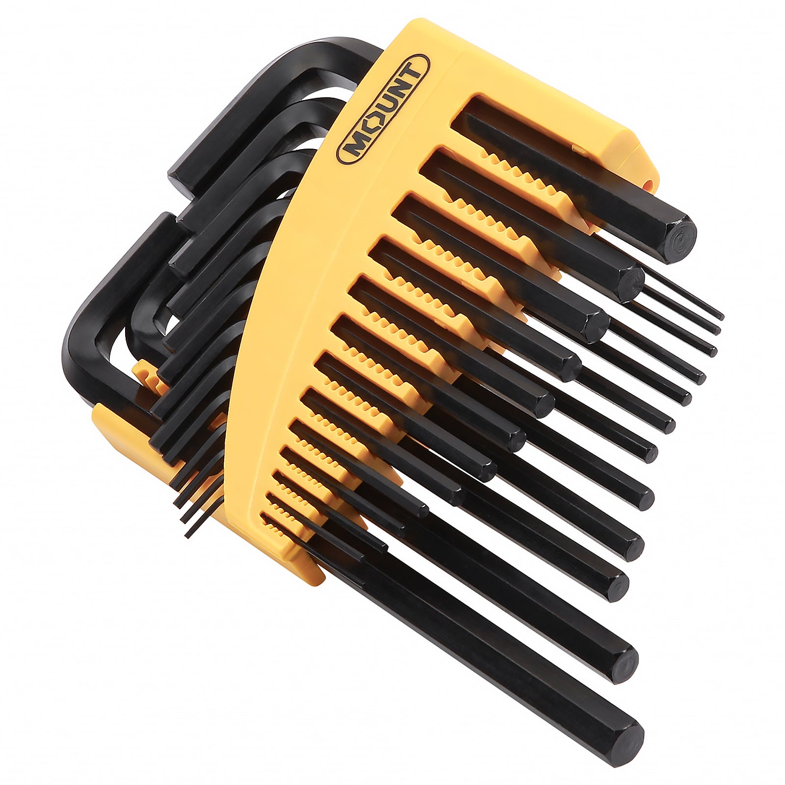 QUARKZMAN 4pz Chiave Esagonale a Brugola a Testa Sferica 1/16 Chiavi SAE Esagonali a Braccio Lungo Forma L Strumento Riparazione in Acciaio al Cromo