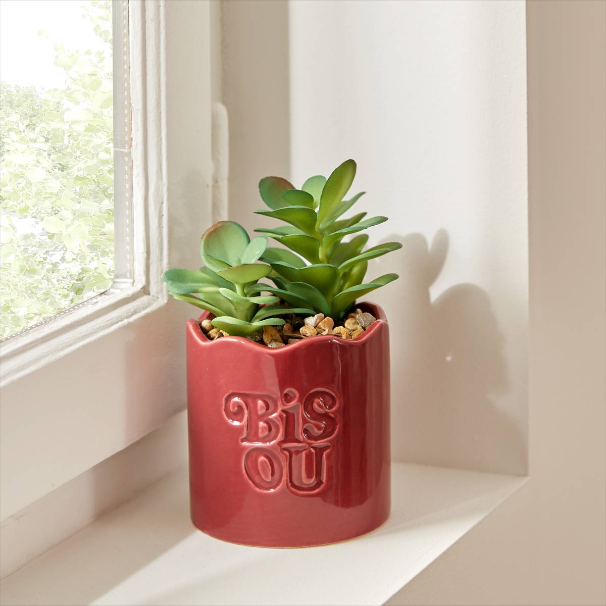 Plante Artificielle En Pot Cheri 13x10cm Vert - Atmosphera Créateur d'intérieur - 7