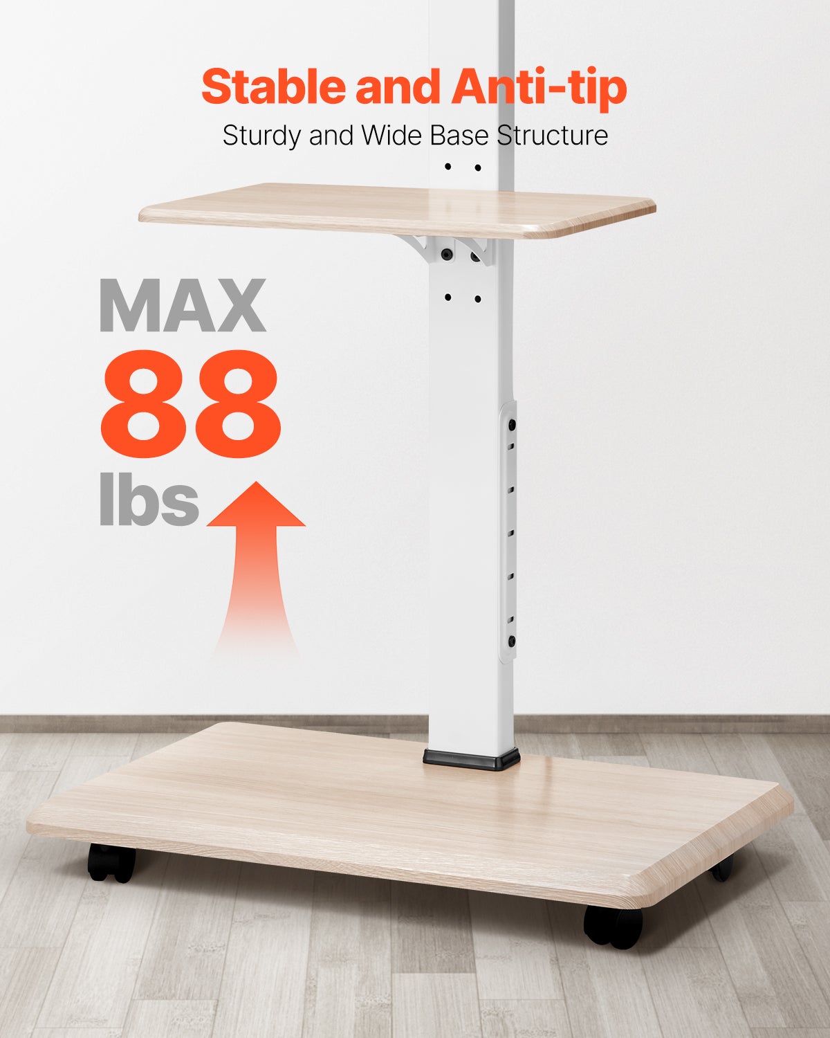 mobile TV con ruote,VEVOR per schermi da 32 a 70