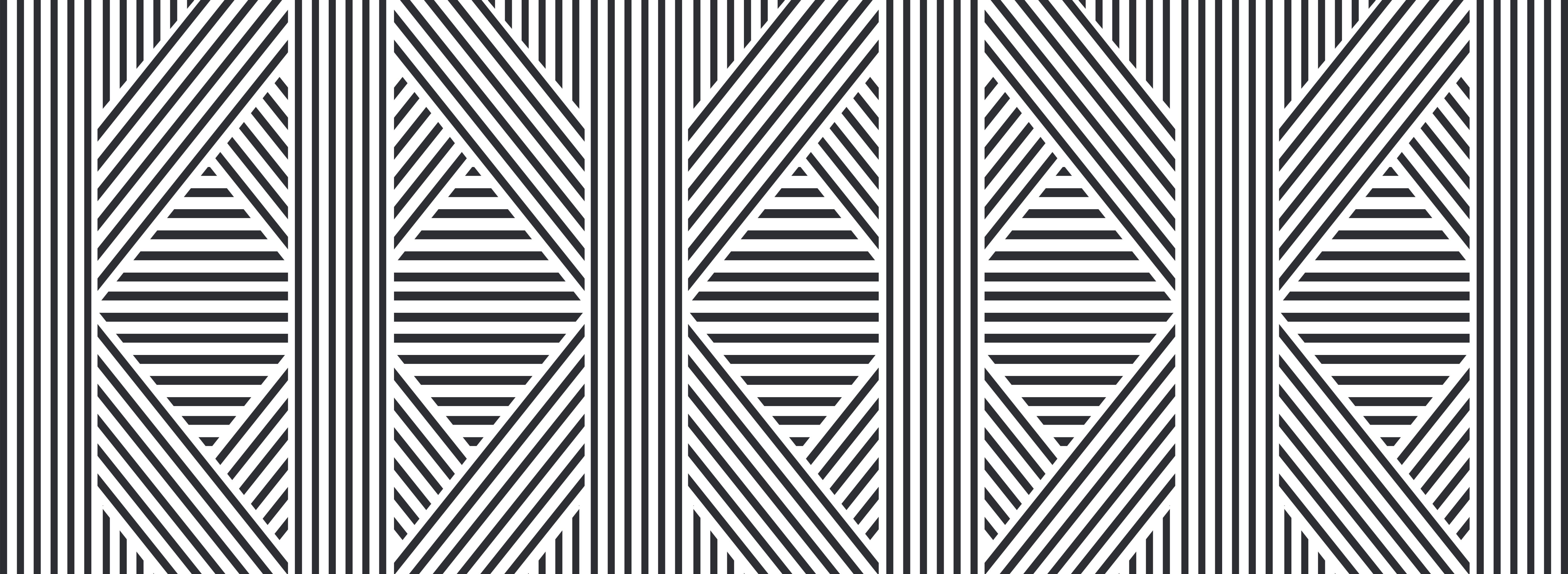 Mata winylowa Zigzag Zen 66x180 cm - antypoślizgowy dywanik PVC do kuchni lub salonu, zmywalny, geometryczny styl