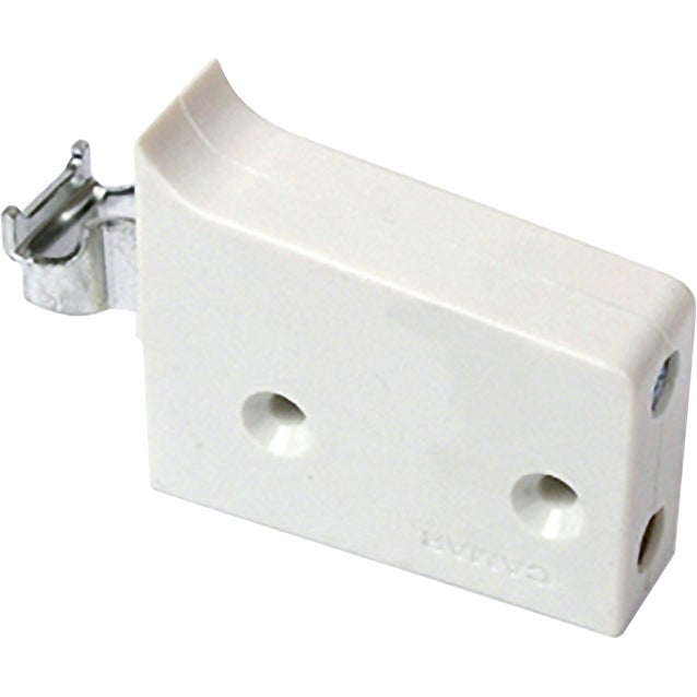 50 Rouleaux De Rail Pour Rideaux HDGSAFD - Blanc 1.1x1.7 Cm - Crochets Universels - Pour Rideaux Maison Et Voiture