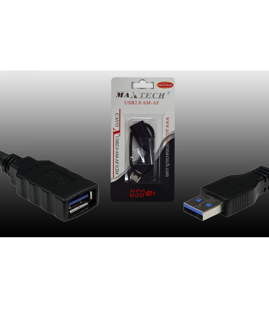 Cavo di prolunga piatto USB 2.0 a 90 gradi/testa diritta maschio a