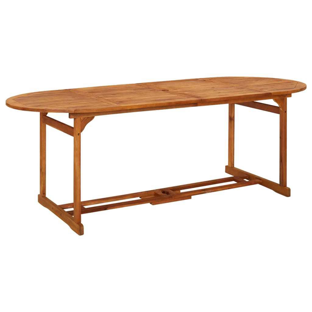Stół obiadowy vidaxl Lite drewno akacjowe 220x90x75 cm stabilny i trwały