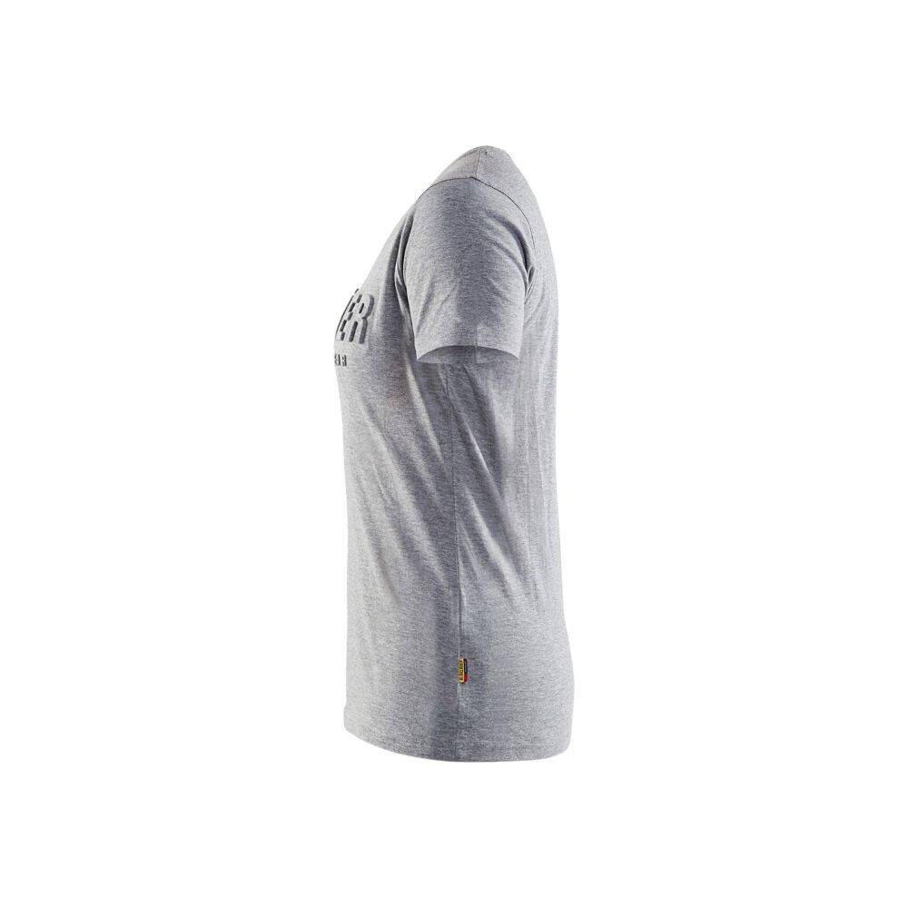T-shirt imprimé 3D femme Gris chiné - Blaklader - Taille XS - 3