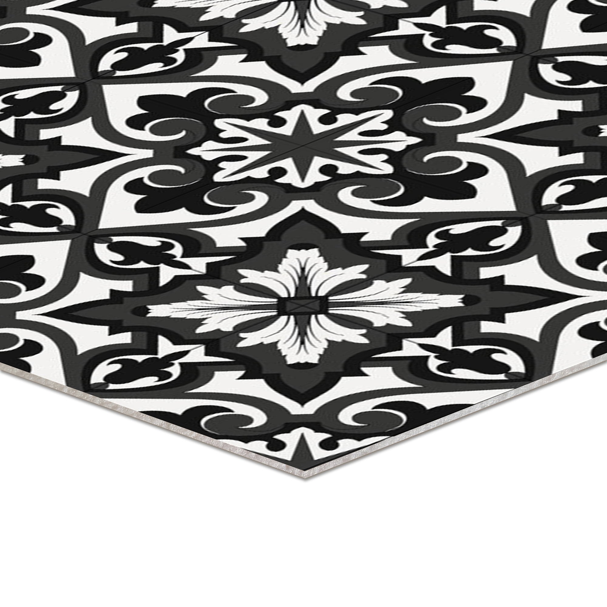 Tapis/ Motifs floraux / 91x244 cm - RUNNER/ Créé et fabriqué en France / DADA ART - 2
