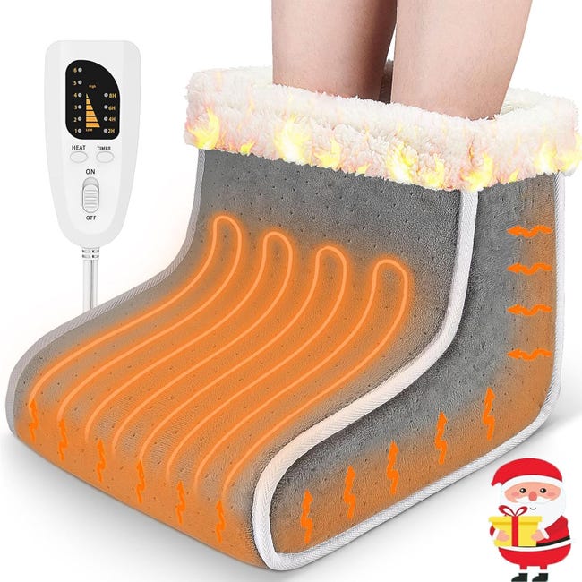 Calentador De Pies Calentadores De Pies Eléctricos De Doble Cara Para Hombres Y Mujeres Con 6 Niveles De Temperatura Y 4 Temporizadores L Calentador De Pies Calentadores De Pies Eléctricos De Doble Cara Para Hombres Y Mujeres Con 6 Niveles De Temperatura Y 4 Temporizadores L