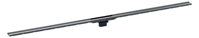 Calhas de duche Geberit CleanLine80, comprimento 30-90cm (pode ser cortado à medida), 154.440.QC.1, Cor: cromo preto/ escovado, revestido