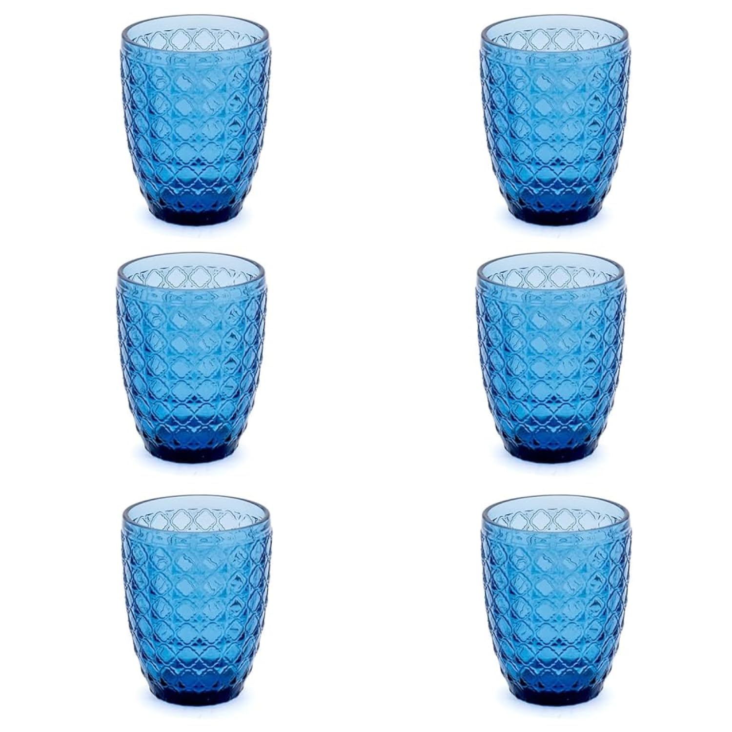 Set 6 Bicchieri In Vetro Cerve - 220ml, Colorati, Lavastoviglie, Made In Italy - Foto 4