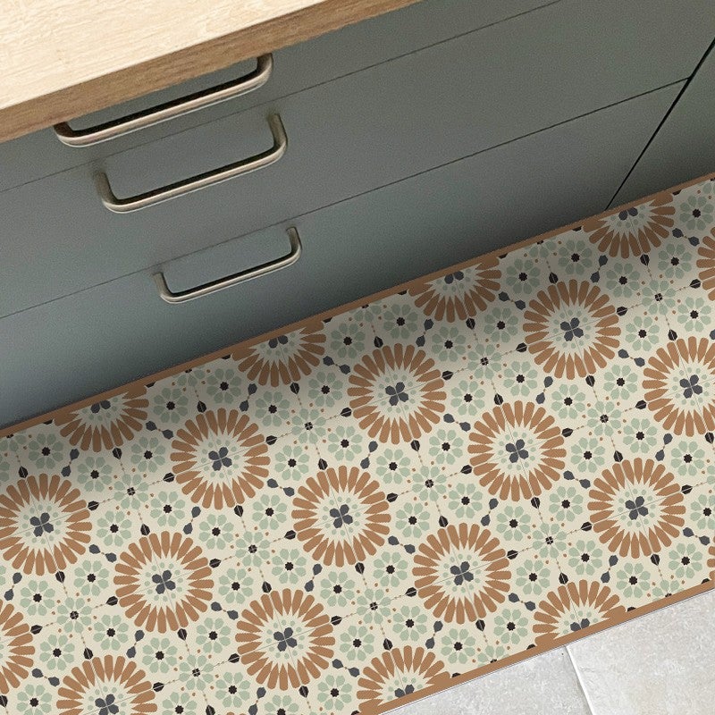 Tapis antidérapant - Marsiho - vinyle - int./ext. - Multicolore - 50x200cm - 6