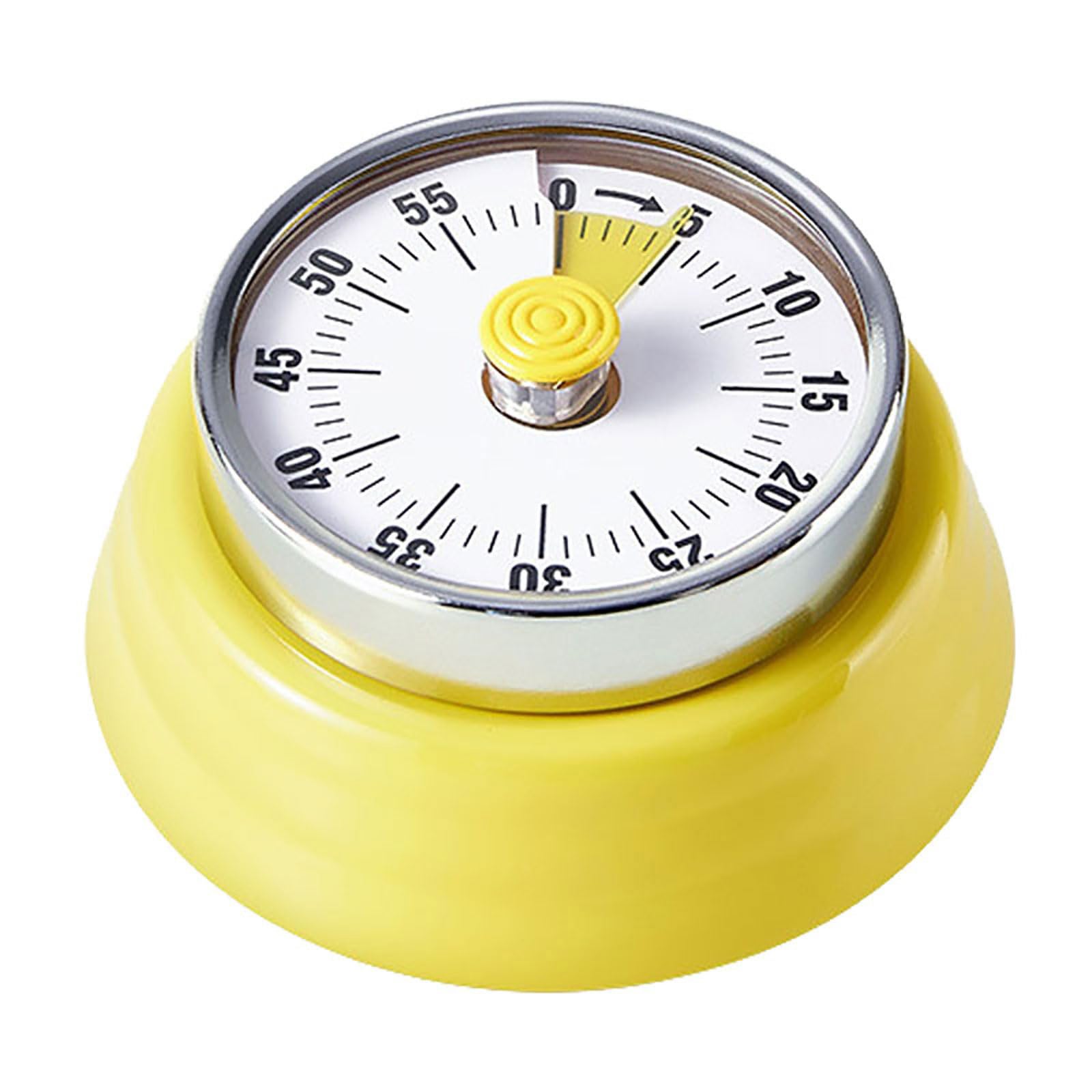 Westmark Minuteur De Cuisine Mécanique Magnétique Redondo - 1 à 60 Minutes, Aimanté Inox Anthracite/Argenté, Sonnerie Forte