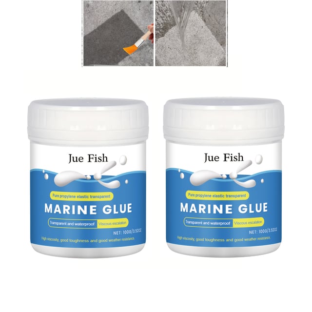 Revêtement transparent imperméable pour carrelage de salle de bains, réparation de carrelage, étanche, anti-fuite, remplissage d'espace, 2 PCS