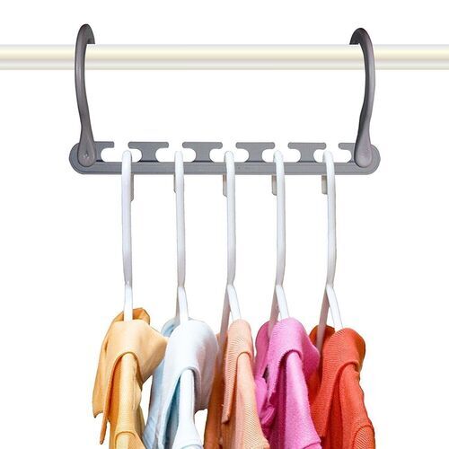 1PC Grucce magiche Grucce salvaspazio Armadio Salvaspazio Organizzatore di grucce Multi grucce Robusta plastica per riporre vestiti pesanti – acquista a prezzi convenienti sul marketplace