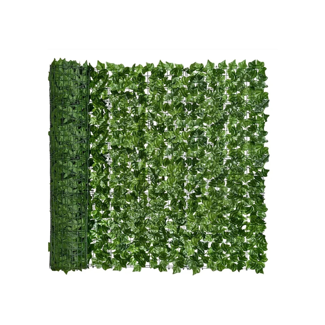 OWIJI Edera Pianta Artificiale Finta Esterna Decorativa Dimensioni 100 x 300 cm Cucina Ufficio Giardino Balcone Eventi Matrimoniali