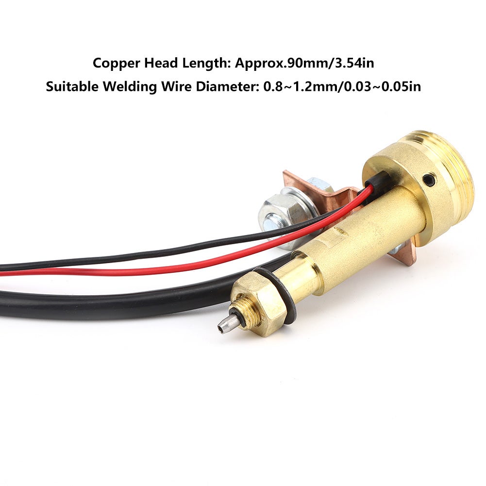 Kit di conversione sostitutiva dell'adattatore del connettore centrale del pannello Euro per la saldatura MIG - 4