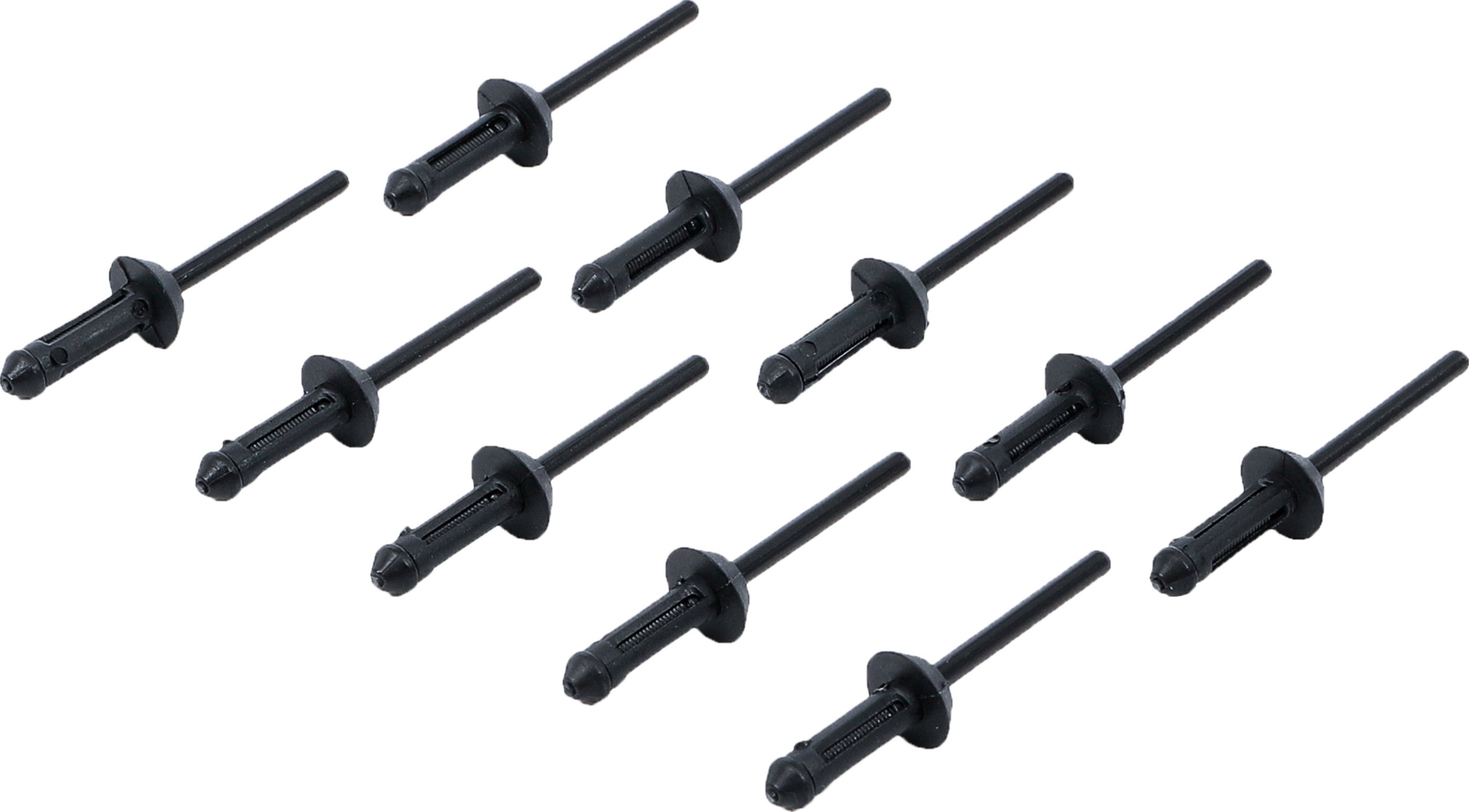 Kit Rivetti In Plastica Nylon Metrici - Assortimento M2, M2.6, M3, M4, M5, M6 - Qualit&agrave;