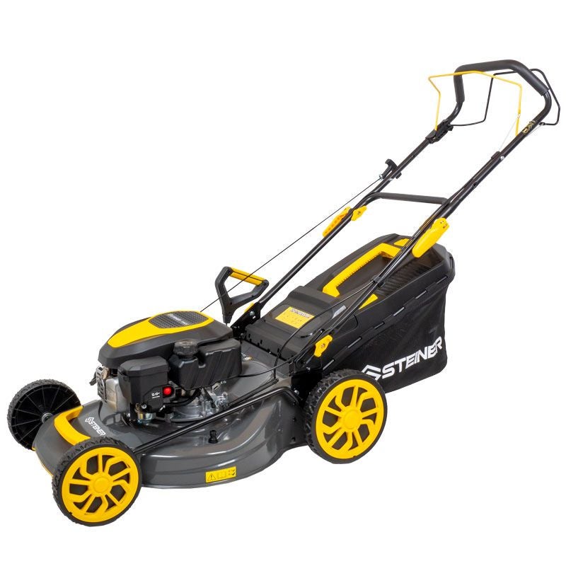 Tondeuse thermique tractée 4 en 1 mulching 51 cm 4CV 170cm³ STEINER - 2