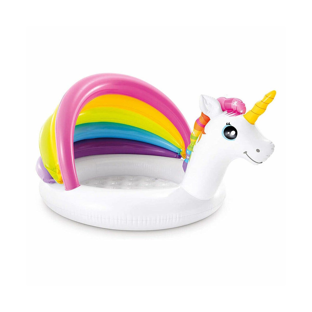 Piscina Rotonda Unicorno per Bambini Intex Gonfiabile Gioco