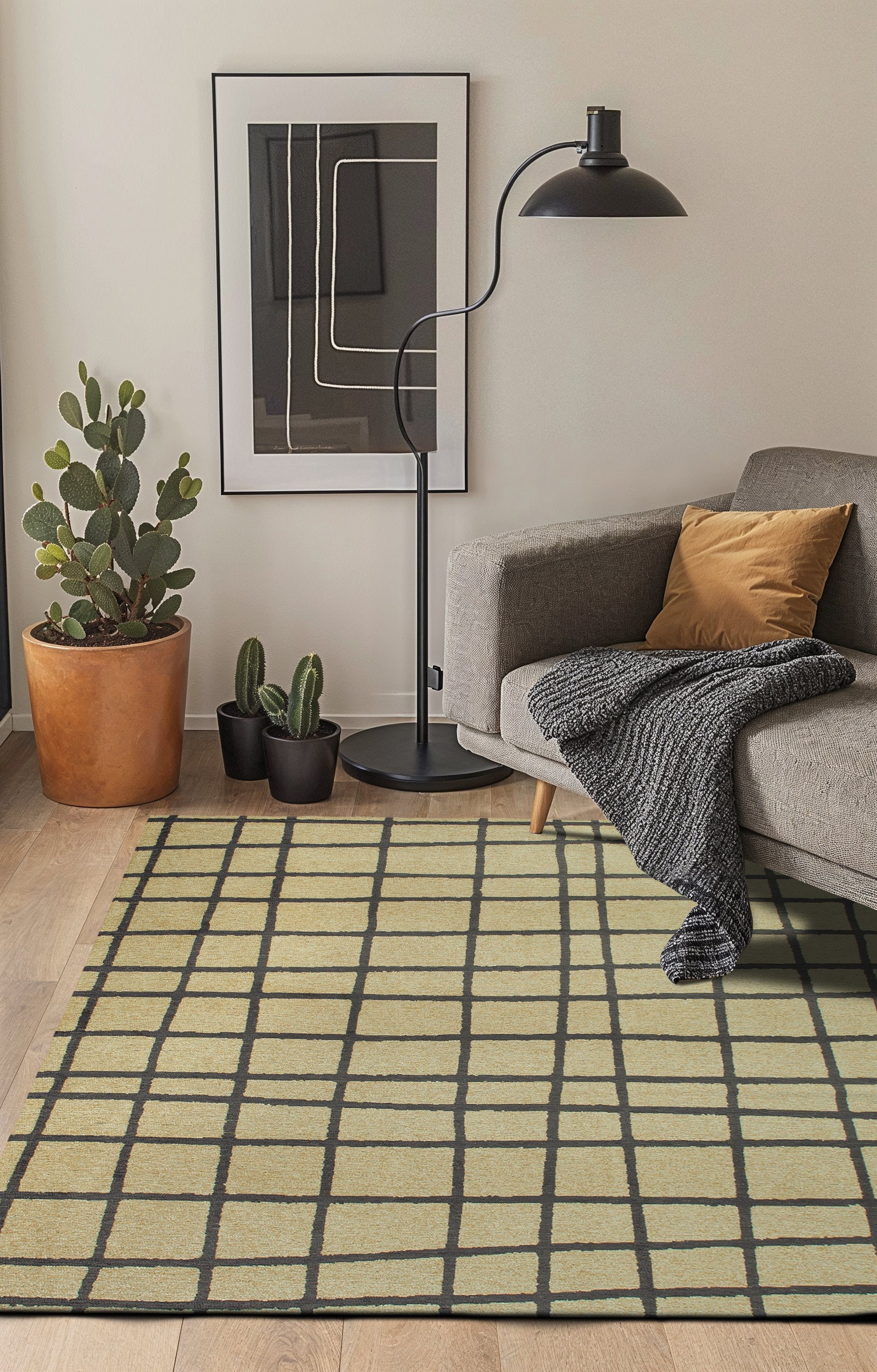 Tapis de salon moderne tissé plat VERO 200x280 cm - 2