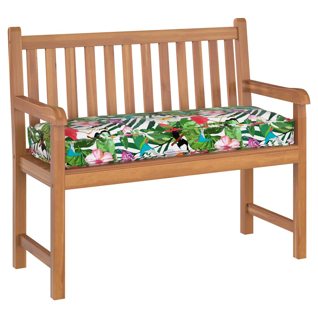 Coussin Floral Multicolore 120 x 40 x 8 cm Tissu Oxford - 2