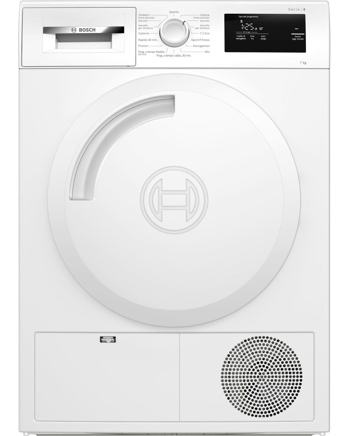 Bosch Serie 4 WTH83057II sèchelinge Autoportante Charge avant 7 kg A+ — free download