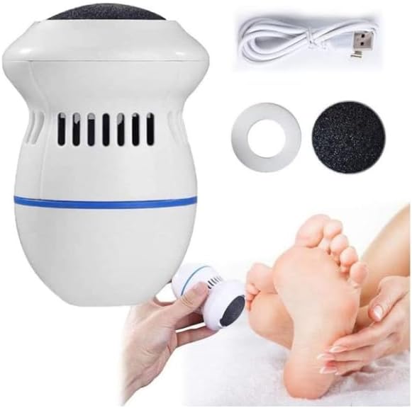Akumulatorowa elektryczna tarka do stóp profesjonalny wodoodporny pilnik do pedicure usuwa odciski z głowicami rolkowymi pielęgnacja odcisków