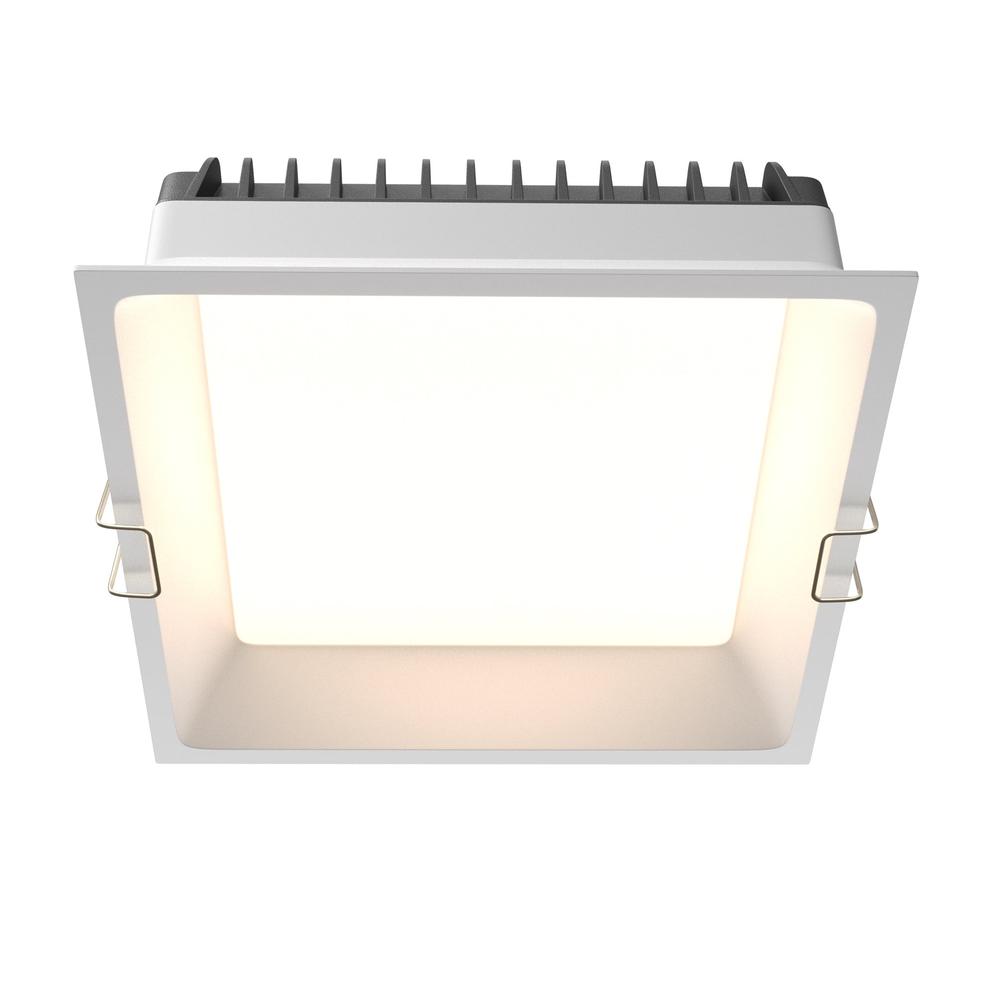 Oprawa wpuszczana LED OKNO 24W 3000/4000/6000K 2200lm aluminium biała wym:6x17x17cm IP44 Maytoni