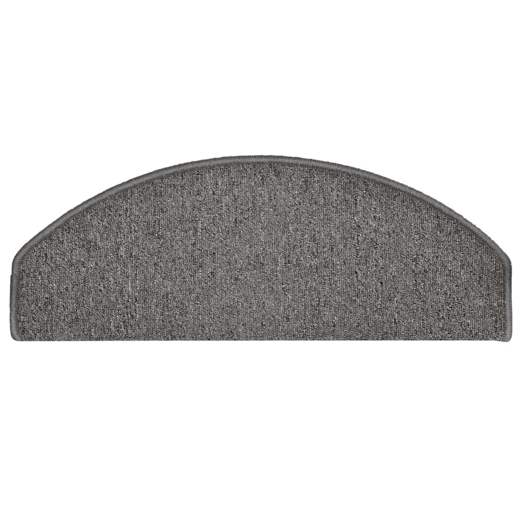 Tapis d'escalier 30 pcs | Paillasson d'escalier | Tapis de marche gris foncé 65x24x4 cm CFW451322 - 4