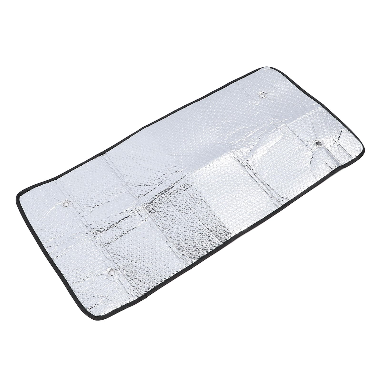 Copertura Parasole Per Condizionatore Esterno 98x50 Cm - Tenda Protettiva In PVC Grigio Con Rete Nera, Antipolvere E Impermeabile - 2