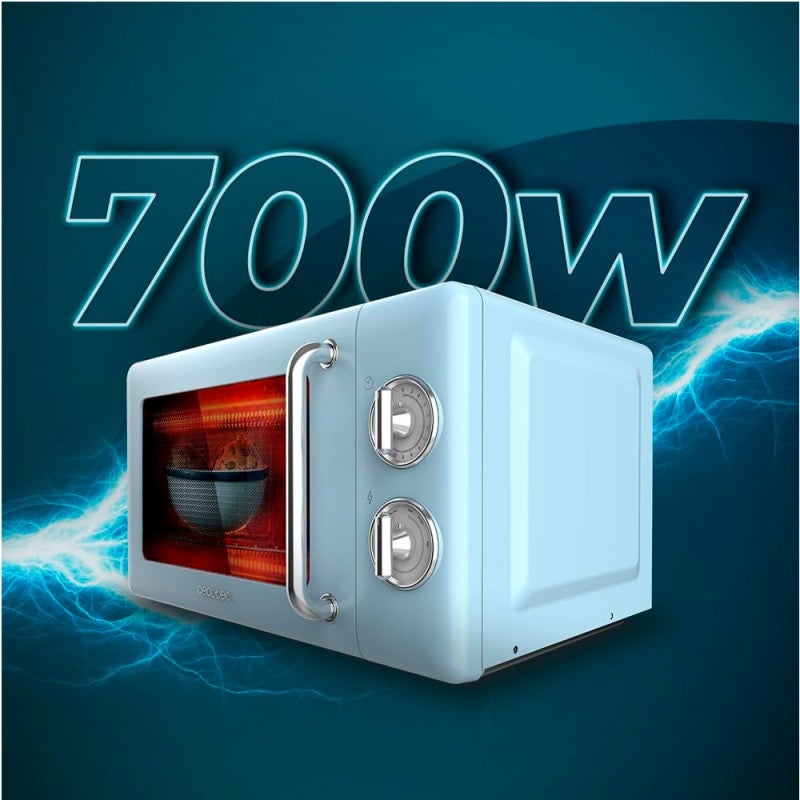 Micro-ondes Cecotec Proclean 3110 rtro bleu - 4