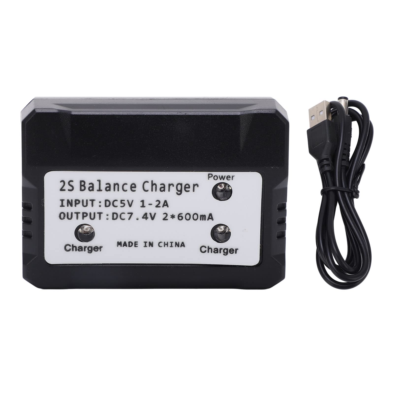 Cargador De Equilibrio 7.4V 2S Para Baterías Lipo – Protección Múltiple Y Ligero Para Coches Y Aviones RC
