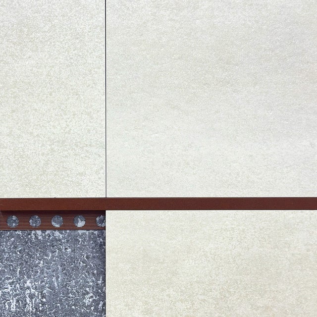 Listel Laqué Oxyde L.2,6m x 11mm INTÉRIEUR/EXTÉRIEUR. Profil Carrelage Mural. Aluminium Laqué. Luxury Oxyde