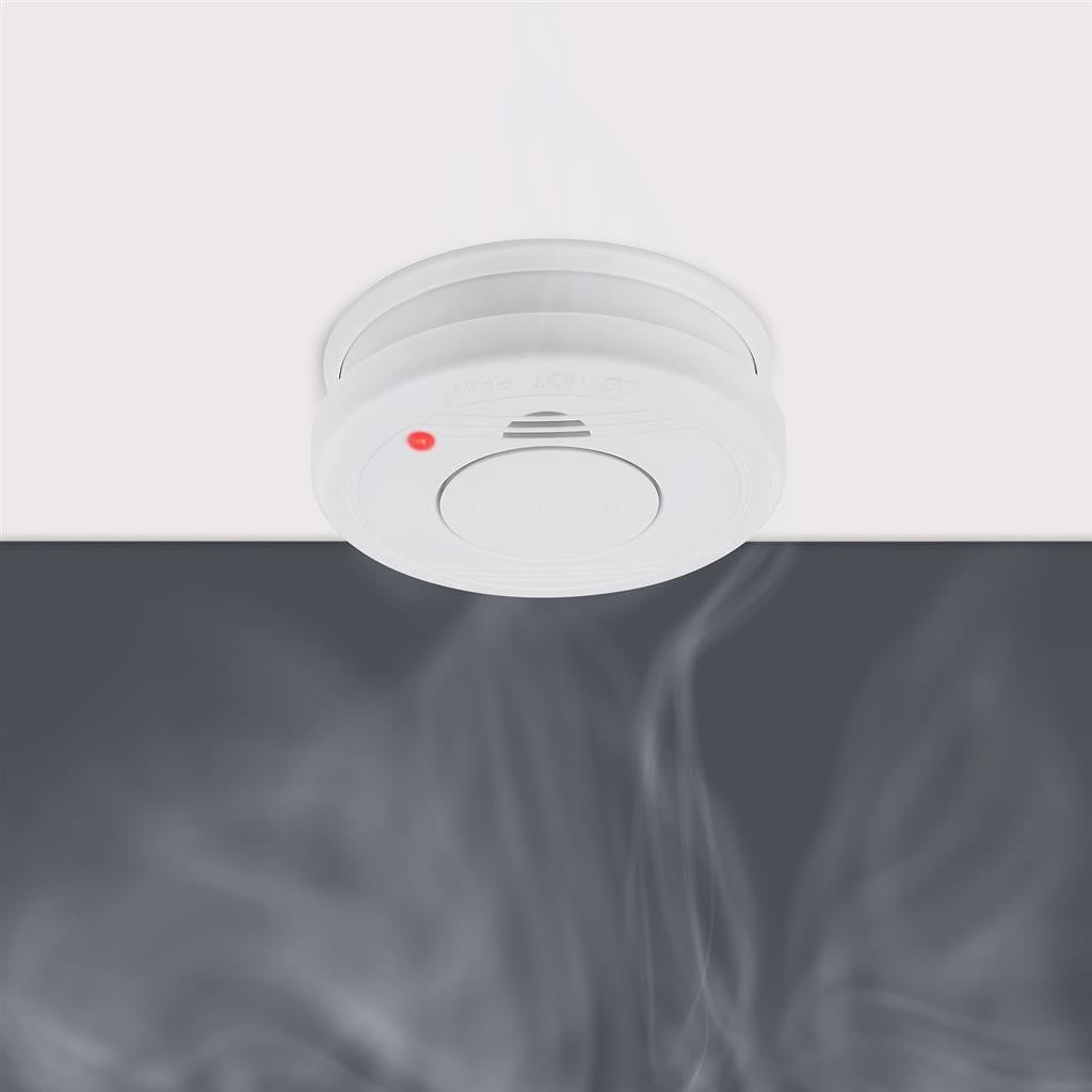 Smartwares Allarme Antincendio 10x10x3,5 cm Bianca - 3